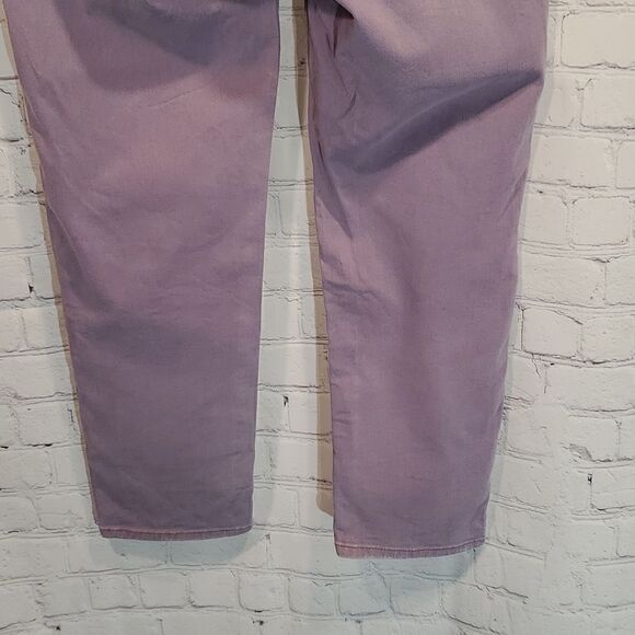 Red Engine vintage original denim purple viper fit capris - Picture 7 of 11